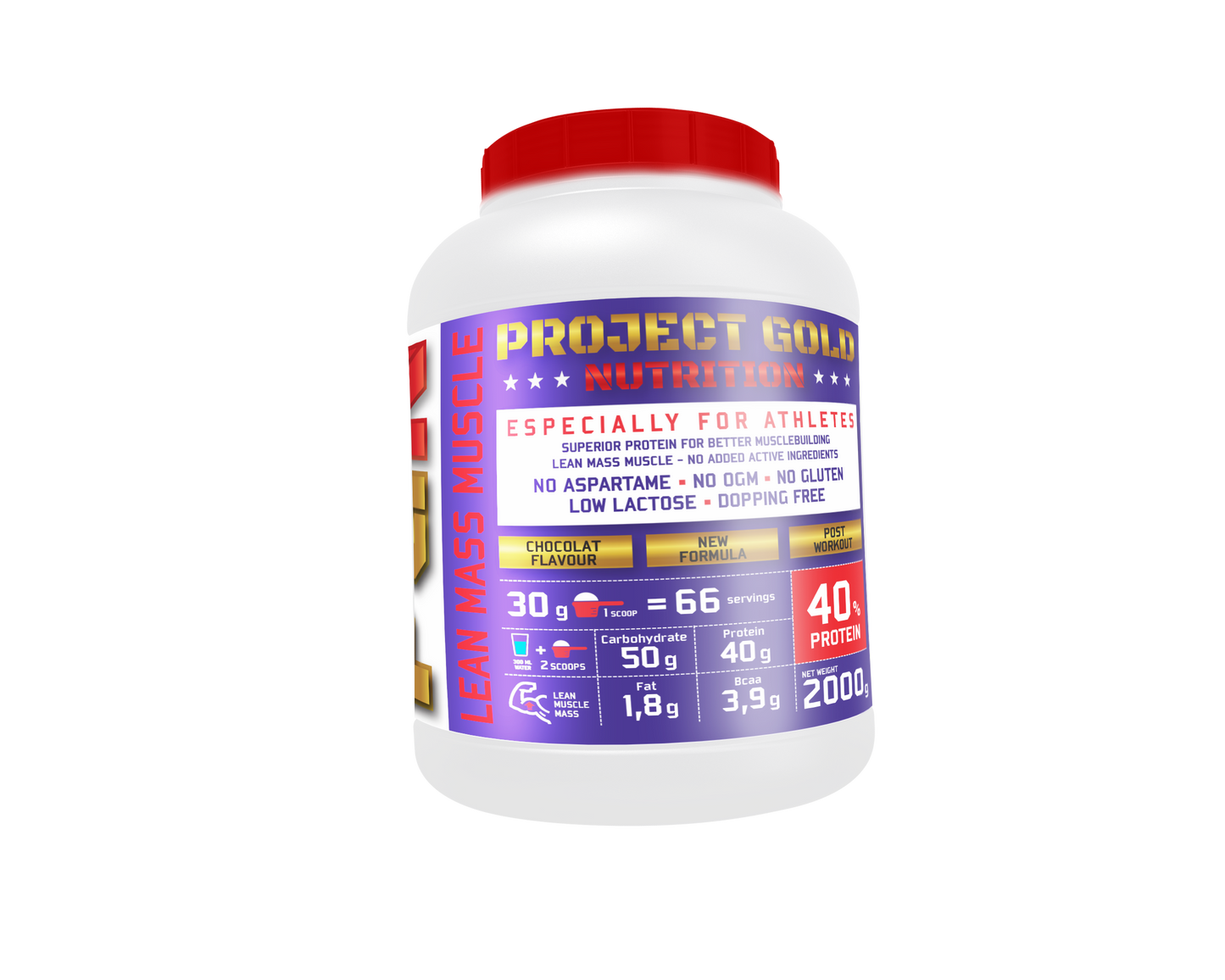 PGN Lean Mass Muscle 2KG